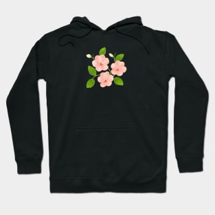 Impatiens Flowers Hoodie